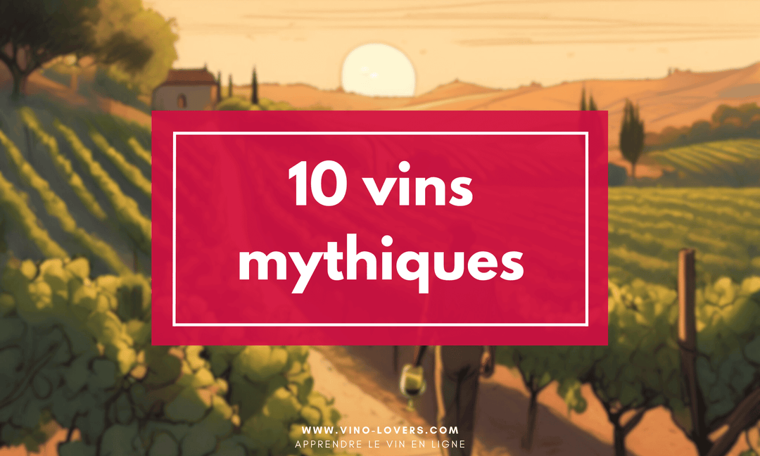 10 vins mythiques à goûter dans sa vie