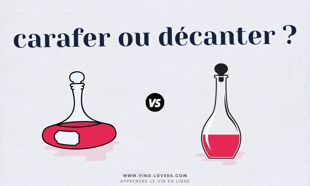 Doit-on carafer ou décanter le  vin ?