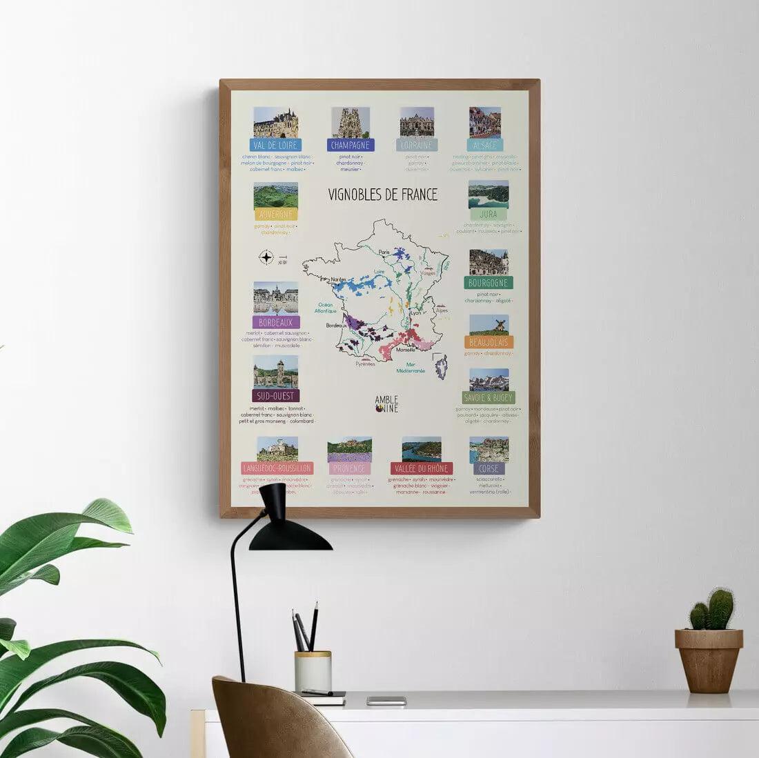 Carte des vins de France – Vino Lovers